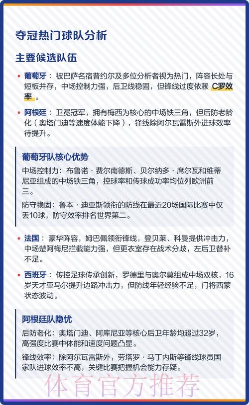 2026世界杯买球分析热门